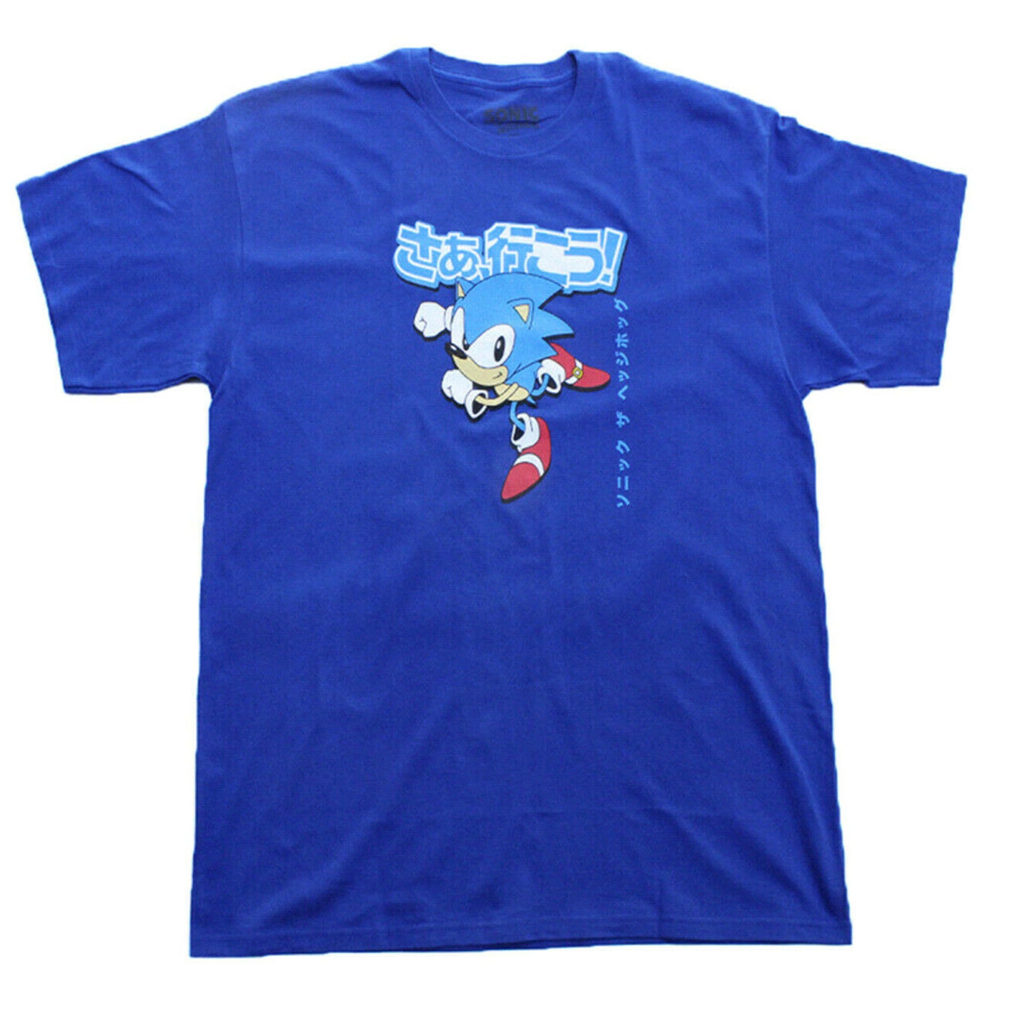 Tシャツ・カットソー Sonic the Hedgehog Jersey T-Shirt - Blue Sonic the Hedgehog Men's Short Sleeve T-Shirt Royal Blue