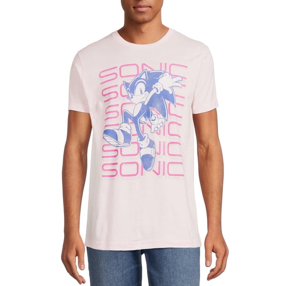 Sonic the Hedgehog Men's and Big Men's Graphic Tee