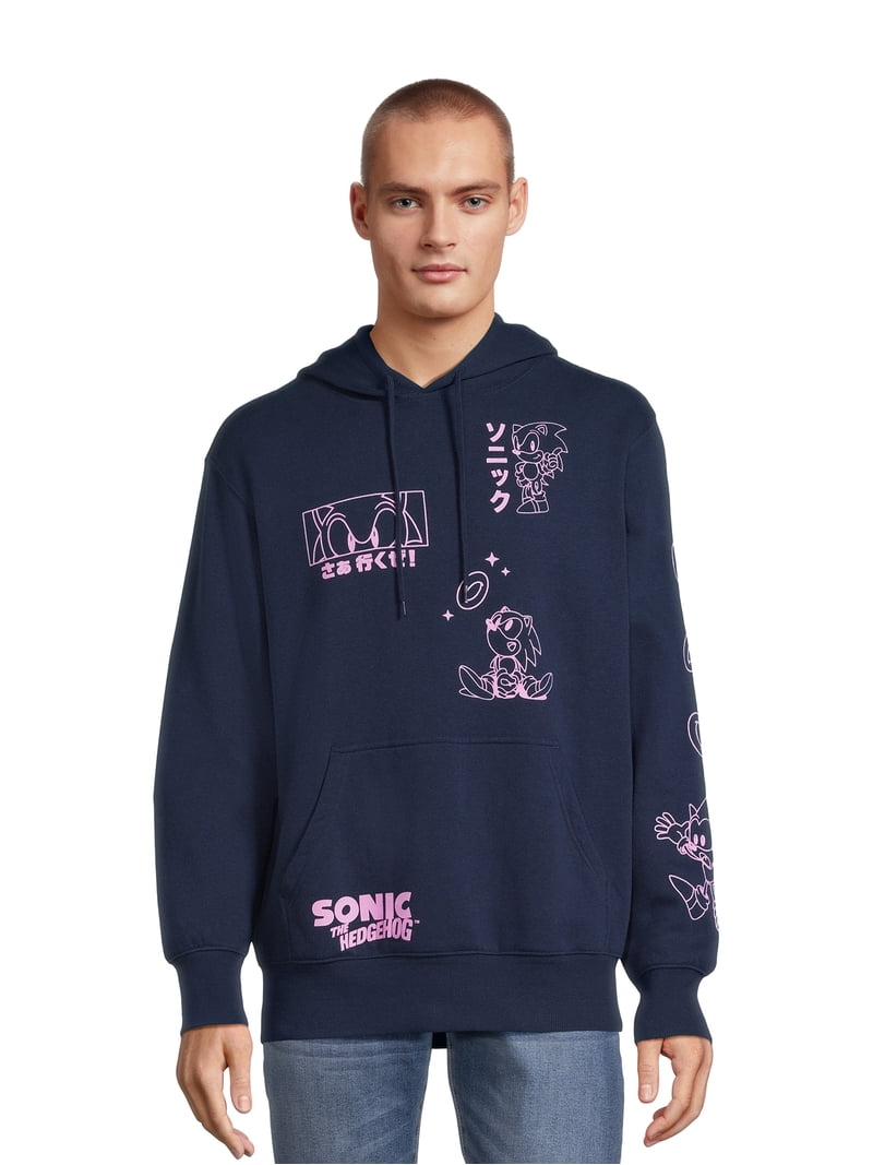 Sonic the Hedgehog Men's and Big Men's Hoodies, Sizes S 3XL