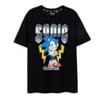 thumbnail image 1 of Sonic the Hedgehog Mens Black Short Sleeved T-Shirt, 1 of 5