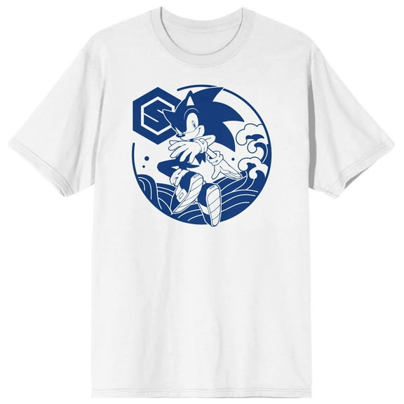 Sonic the Hedgehog Modern Character Mens White Graphic Tee - 3XL
