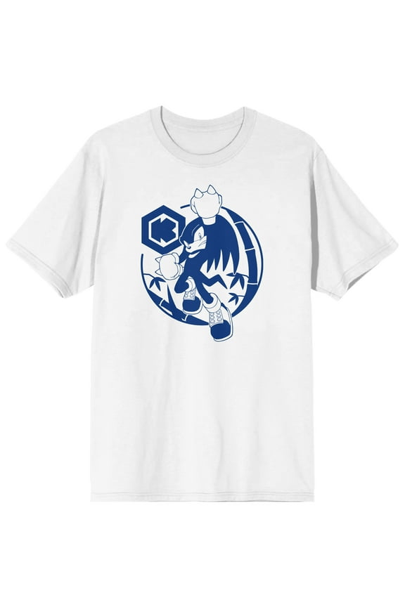 Sonic the Hedgehog Modern Character Mens White Graphic Tee - XXL