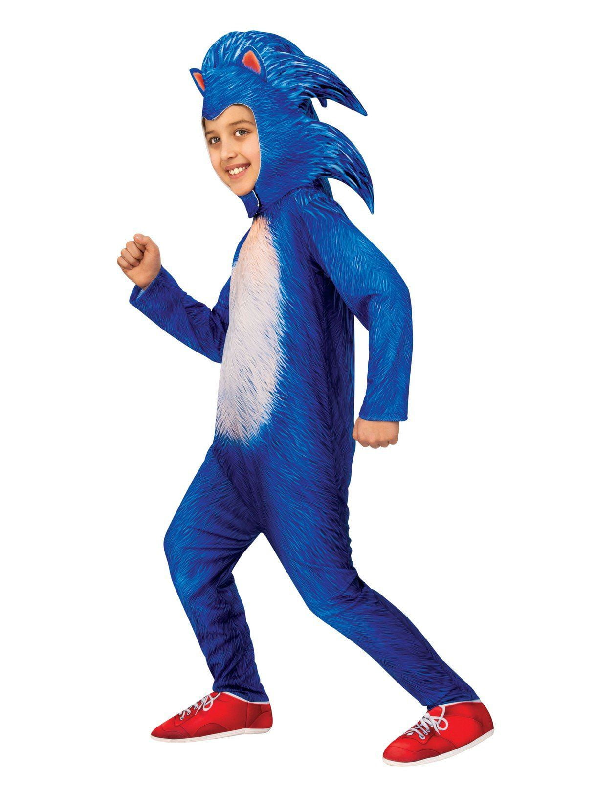 Halloween Hedgehog Sonic Cosplay Jumpsuit Costume Party Kids Fancy Dress  Suit