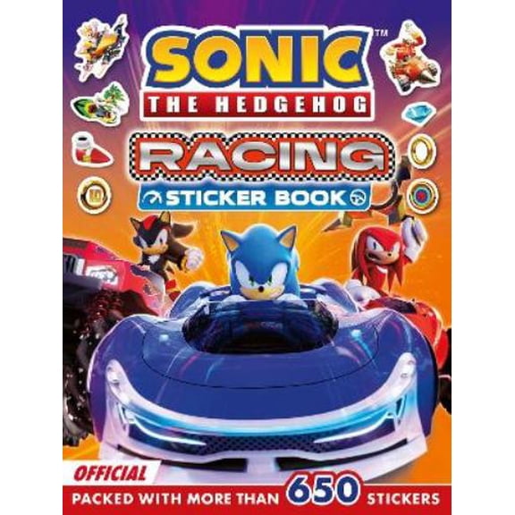 Sonic the Hedgehog Racing Sticker Book (Paperback)
