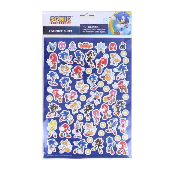 UPD Inc., Sonic the Hedgehog Raised Sticker Sheet
