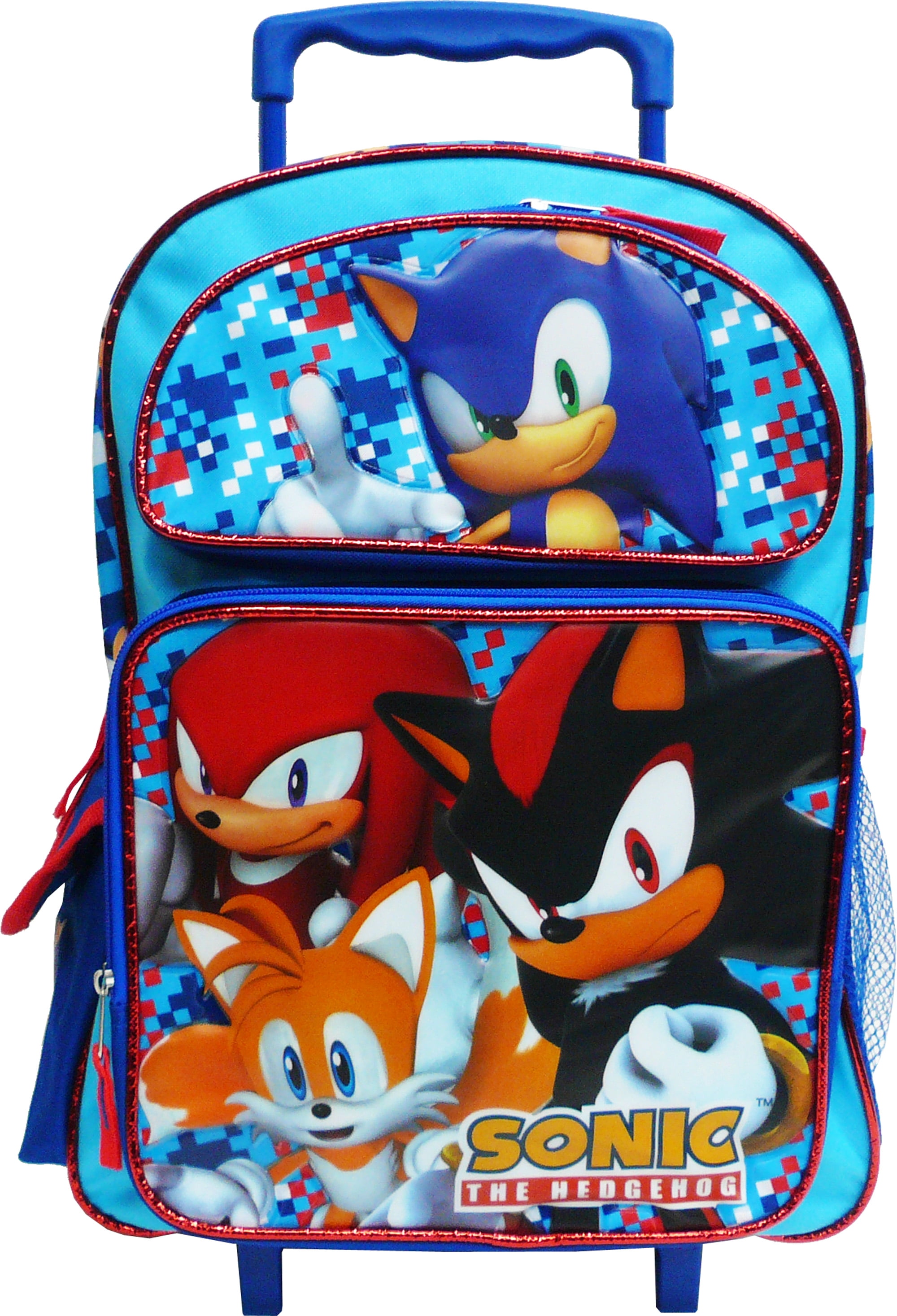 Zaino Scuola Sonic The Hedgehog 4 Pezzi - Con Borraccia E Accessori - Foto 10