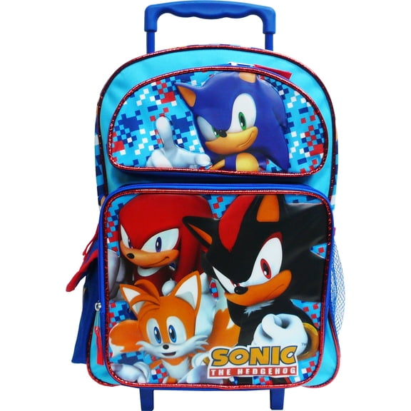 Sonic the Hedgehog Rolling School Backpack