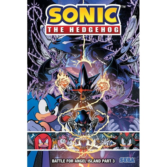 Sonic the Hedgehog Set 2 Battle for Angel Island Part 3, (Hardcover)
