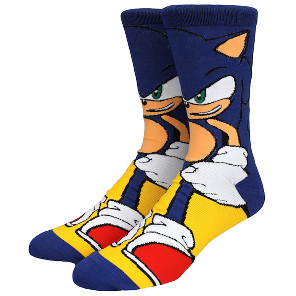BIOWORLD Sonic the Hedgehog Sonic Animigos 360 Socks