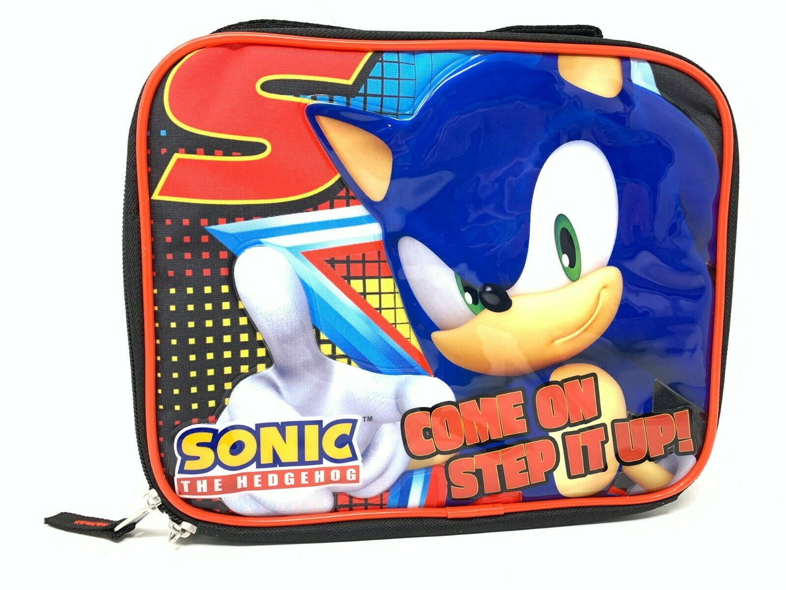 Sonic the Hedgehog Sonic Lunch Box Step It U Canvas Insulated Blue