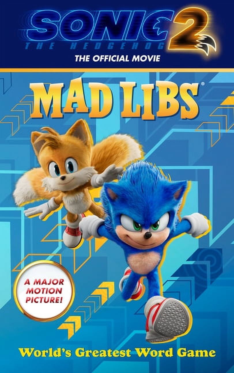 Sonic the Hedgehog Sonic the Hedgehog 2: The Official Movie Mad Libs: World's Greatest Word Game, (Paperback)