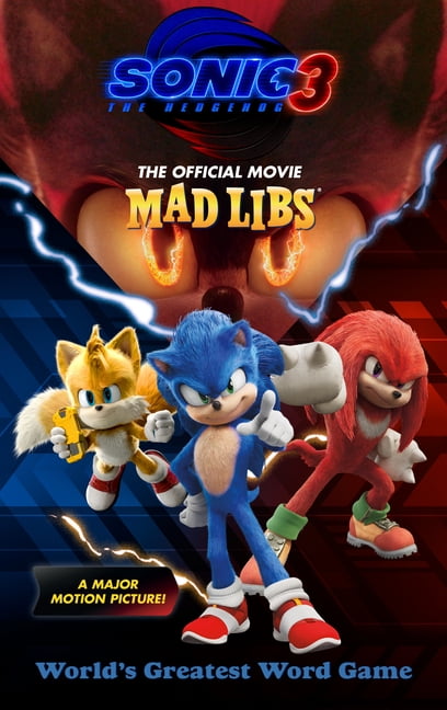 Sonic the Hedgehog Sonic the Hedgehog 3: The Official Movie Mad Libs, (Paperback)