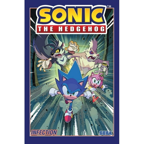 Sonic the Hedgehog Sonic the Hedgehog, Vol. 4: Infection, Book 4, (Paperback)