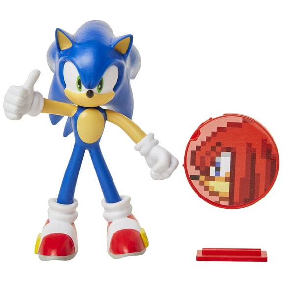 Sonic the Hedgehog - Sonic with Accessory - 4 Inch Action Figure