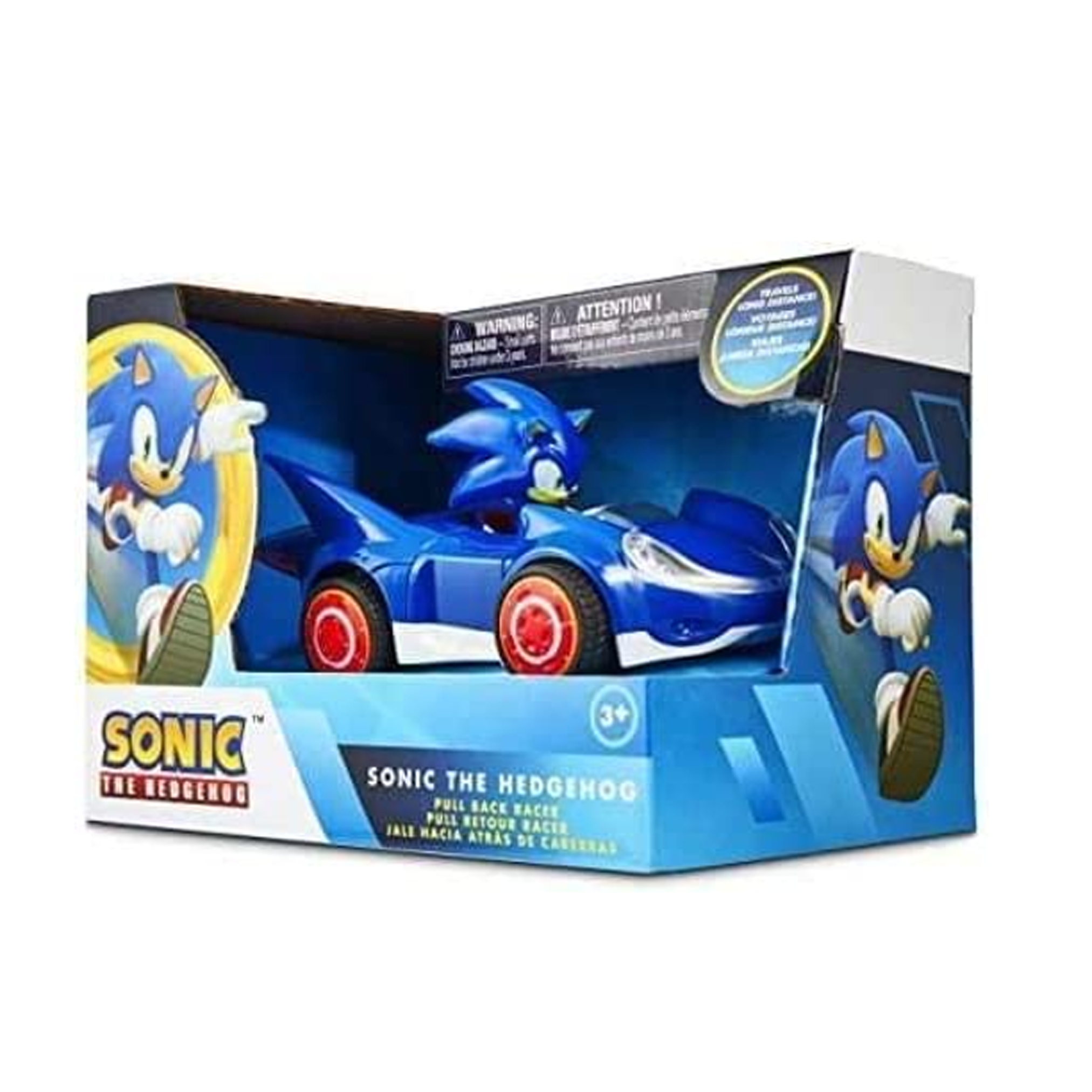 Sonic Carro Sonic Tails Pull Back