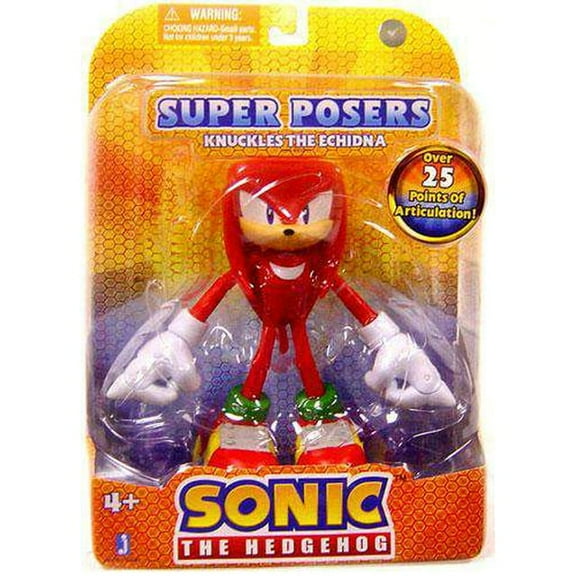 Sonic the Hedgehog - Super Posers Knuckles the Echidna Factory Sealed New