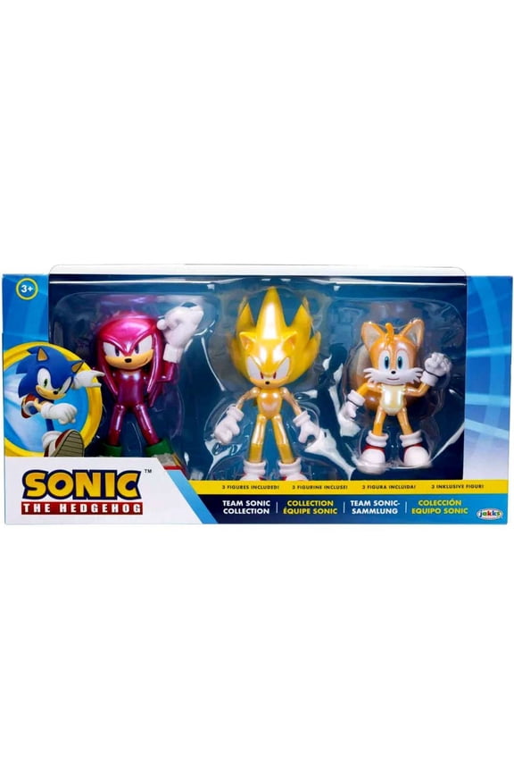 Sonic the Hedgehog Team Sonic Collection Action Figure Set - 3pk