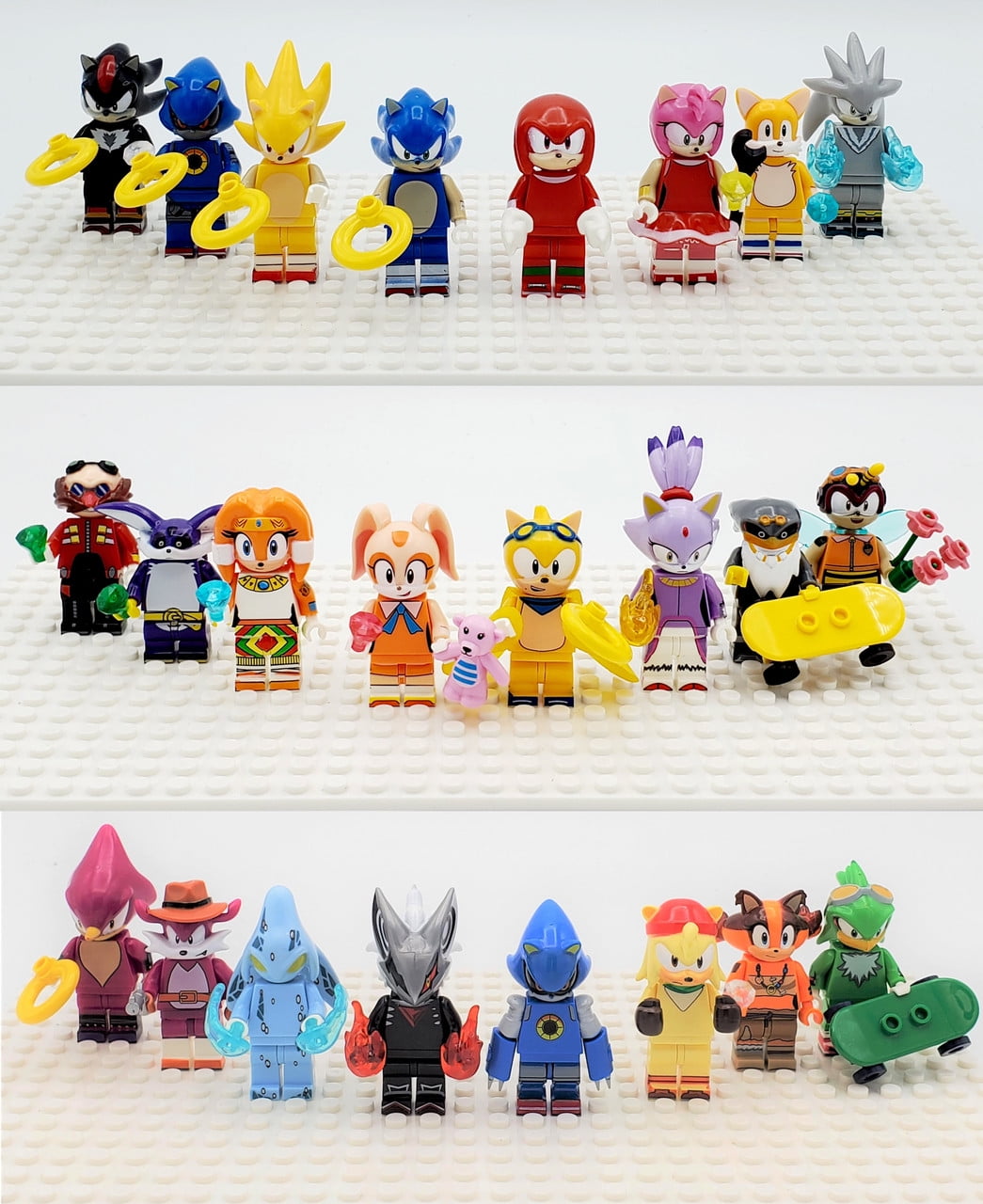 Lego sonic minifigure hotsell