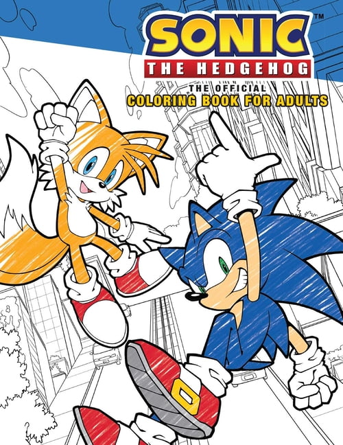 Sonic the Hedgehog: The Official Adult Coloring Book [Book]