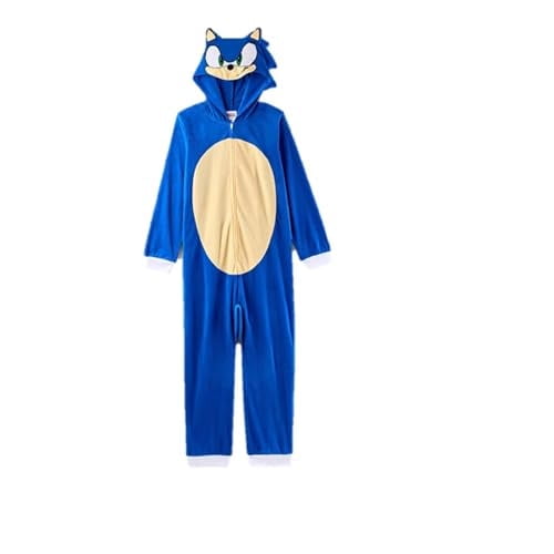 Sonic the Hedgehog Union Suit - Blue/White, Medium