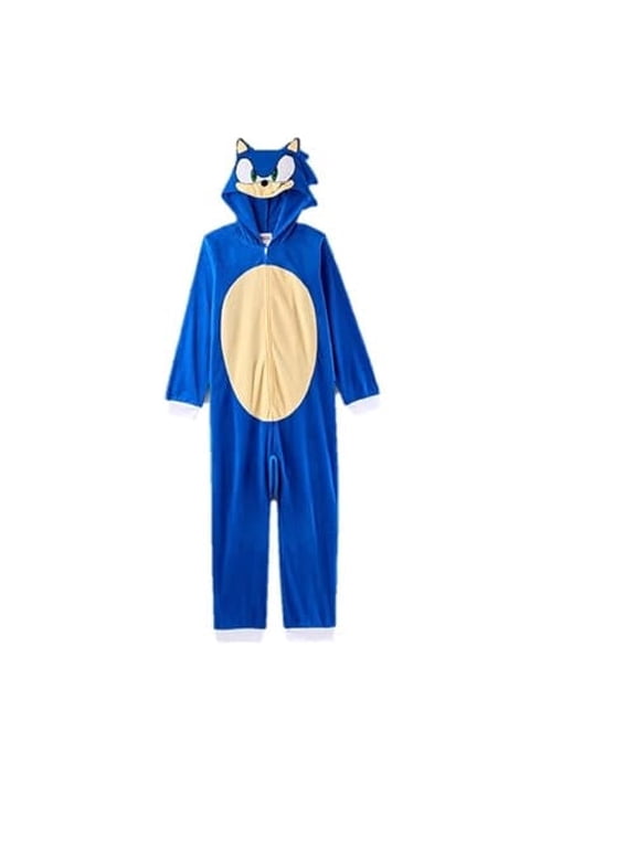 Union Suit - Blue/White, Medium