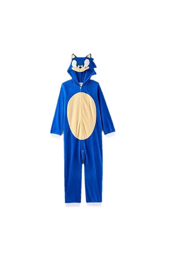 Union Suit Pajamas - Blue, Small