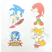Sonic The Hedgehog Vinyl Stickers Set of 4