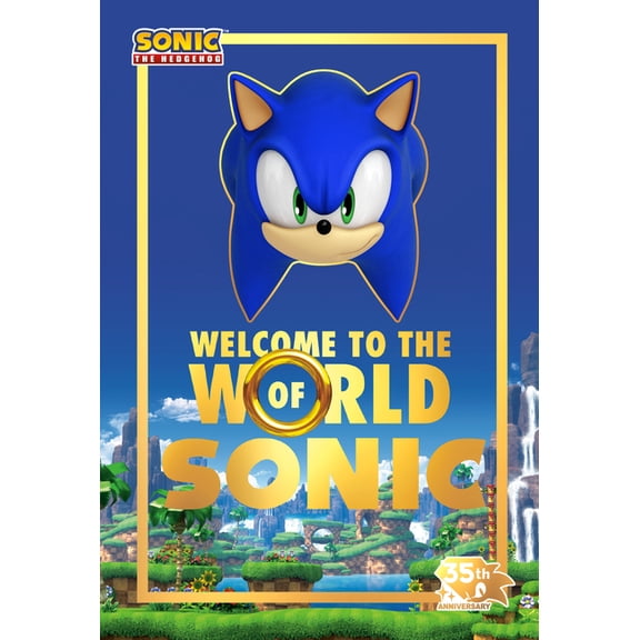 Sonic the Hedgehog Welcome to the World of Sonic: 35th Anniversary Edition, (Hardcover)