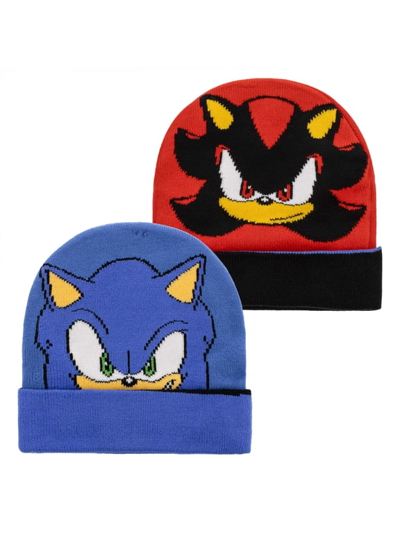 and Shadow Reversible Youth Knit Cuffed Beanie