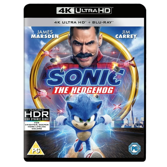 Sonic the Hedgehog (4K Ultra HD) Tom Butler Adam Pally Lee Majdoub Neal McDonough Michael Hogan