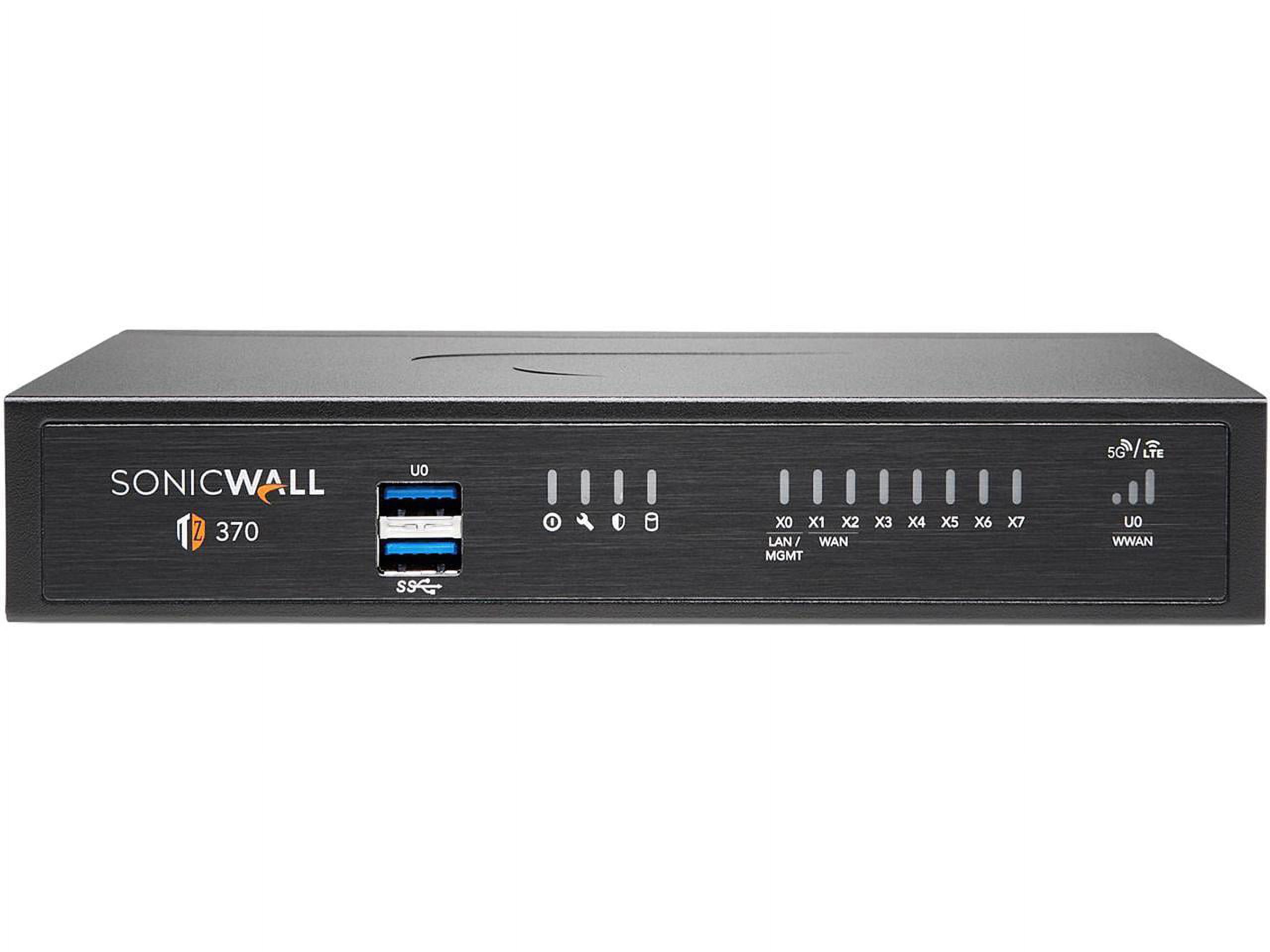 SonicWall 02-SSC-6819 TZ370 TotalSecure - Advanced Edition (1 Year) - image 1 of 2