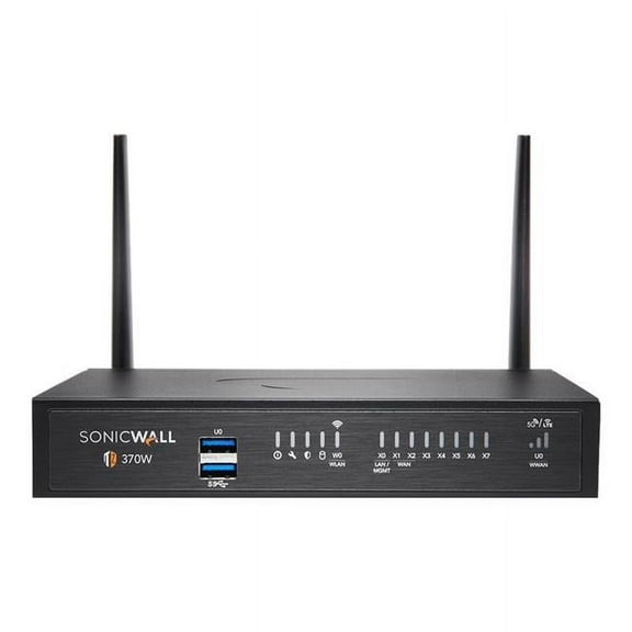 SonicWall - Hardware Totalsecure Essential Edition with TZ370, Black - 1 Year
