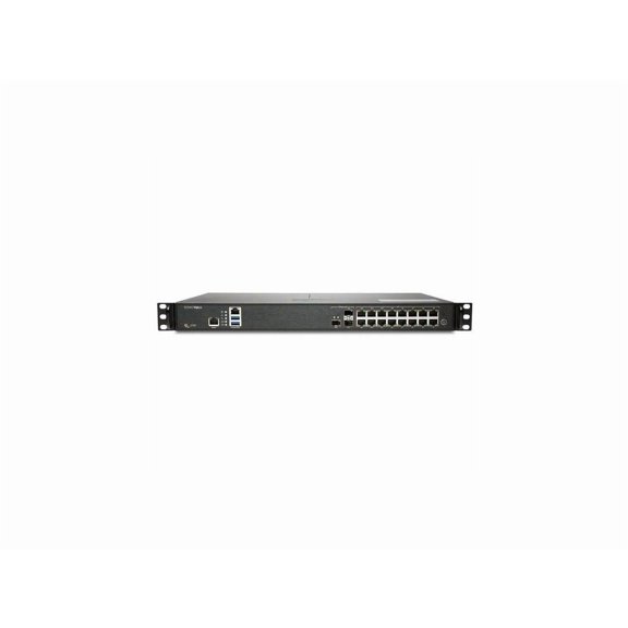 SonicWall NSa 2700 Network Security/Firewall Appliance - Intrusion Prevention - 16 Port - 10GBase-X, 1000Base-T - 10 Gigabit Ethernet - 5.20 Gbit/s Firewall Throughput - DES, 3DES, AES (128-bit), A...