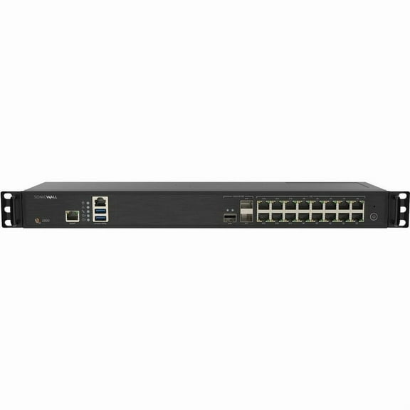 SonicWall NSa 2800 Network Security/Firewall Appliance - Centralized Management - 16 Port - 10 Gigabit Ethernet, 5 Gigabit Ethernet, 2.5 Gigabit Ethernet, Gigabit Ethernet - 8 Gbit/s Firewall Throu...