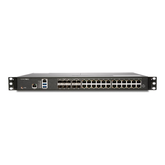 SonicWall NSa 3700 Network Security/Firewall Appliance - Intrusion Prevention - 24 Port - 10 Gigabit Ethernet, Gigabit Ethernet, 5 Gigabit Ethernet - 5.50 Gbit/s Firewall Throughput - DES, 3DES, AE...