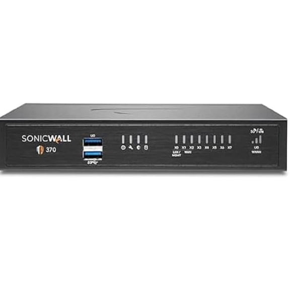 SonicWall TZ Series Gen 7 TZ370 Security Appliance w/3 Year EPSS 03-SSC-1371