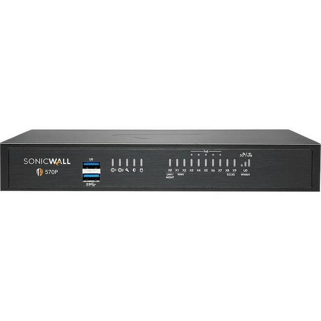 SonicWall TZ Series (Gen 7) TZ570 Security appliance with 3 years