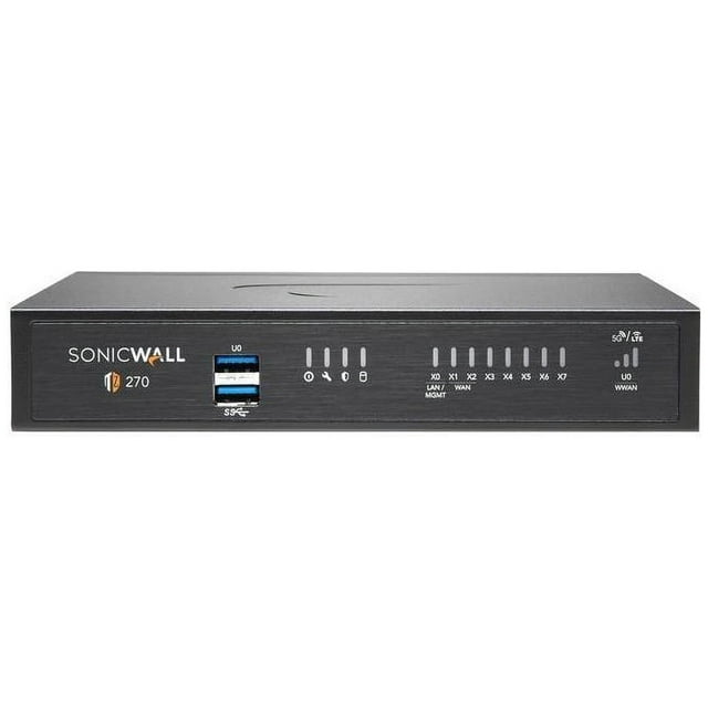 SonicWall TZ270 Firewall (Gen 7) 2 Years Secure Upgrade Plus Adv 02-SSC-6844
