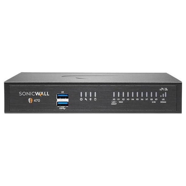 SonicWall TZ470 Wireless AC TotalSecure 1YR Advanced Edition 02-SSC ...
