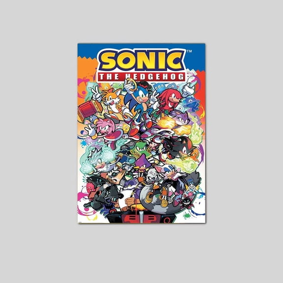 Sonice The Hedgehog - Gaming Poster (The Whole Gang) Size 24''x36'' The Orange Shop