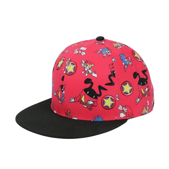 Sonic The Hedgehog Sublimated Aop Poly B15 Snapback