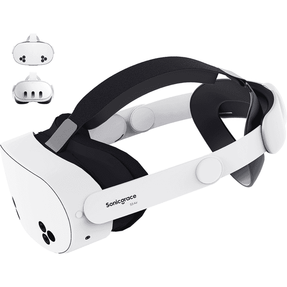 Sonicgrace S3 Air Comfort Head Strap Compatible with Meta Quest 3 & Quest 3S