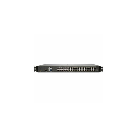 SonicWall NSa 3700 Network Security/Firewall Appliance - Intrusion Prevention - 24 Port - 10GBase-X, 1000Base-T - 10 Gigabit Ethernet - 5.50 Gbit/s Firewall Throughput - DES, 3DES, AES (128-bit), A...