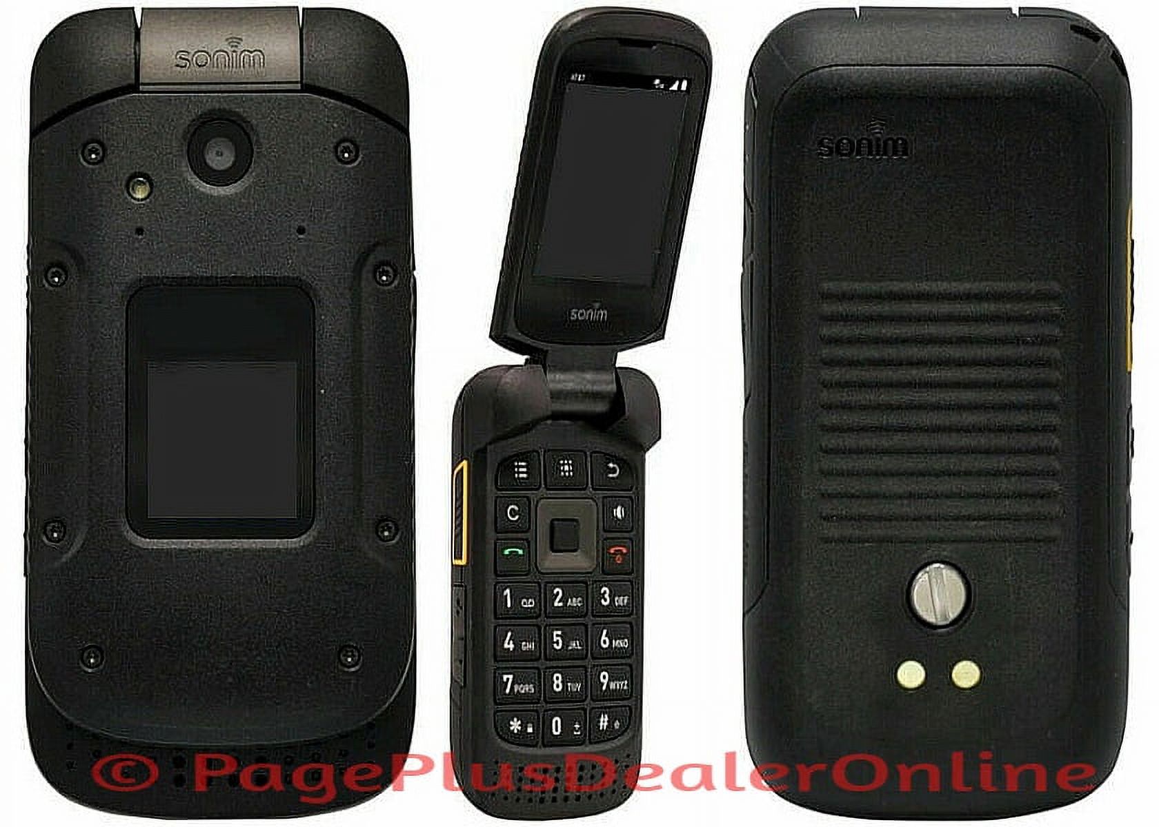 Sonim XP3800 XP3 (SPRINT) Black Rugged 4G Android Cellular Flip Phone - image 1 of 4