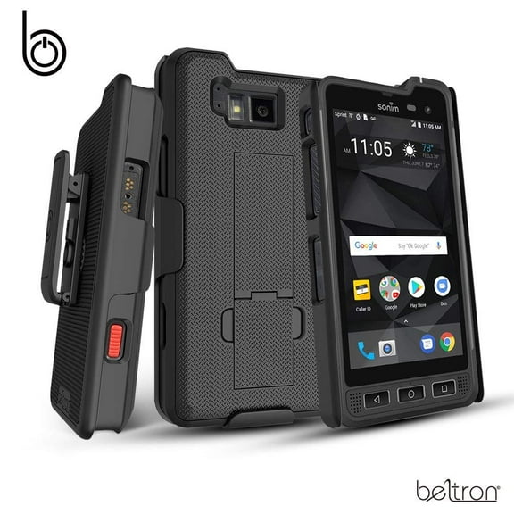 Sonim XP8 Case with Clip, Heavy Duty Belt Holster with Swivel Clip for Sonim XP8 AT&T FirstNet Sprint XP8800 Features: Secure Fit & Built-in Kickstand Durable, Reliable and Lightweight