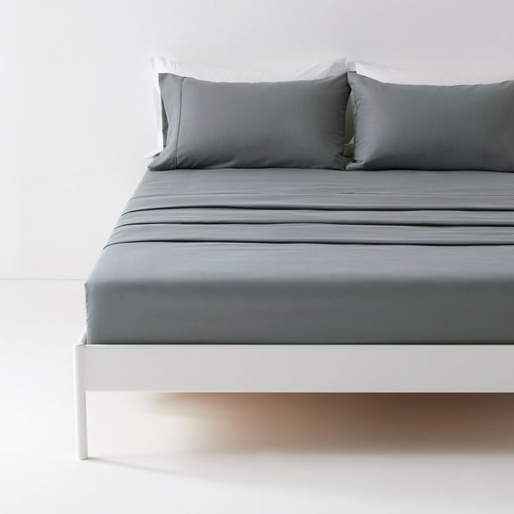 Sonive Bed Sheet Sets,Ultra Soft Breathable Luxury 3 Piece, (Grey, Twin)