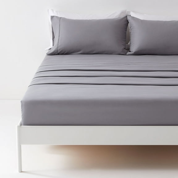 Sonive Bed Sheet Sets,Ultra Soft Breathable Luxury 3 Piece, (Gull Grey, Twin)