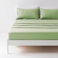 thumbnail image 1 of Sonive Bed Sheet Sets,Ultra Soft Breathable Luxury 4 Piece, (Sage green, Queen), 1 of 8