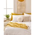 thumbnail image 1 of Sonive King Jersey Knit Pure Cotton Sheet set, 145gsm 100% Soft Cotton Super Breathable 4 Pieces Sheets set (King, White), 1 of 5