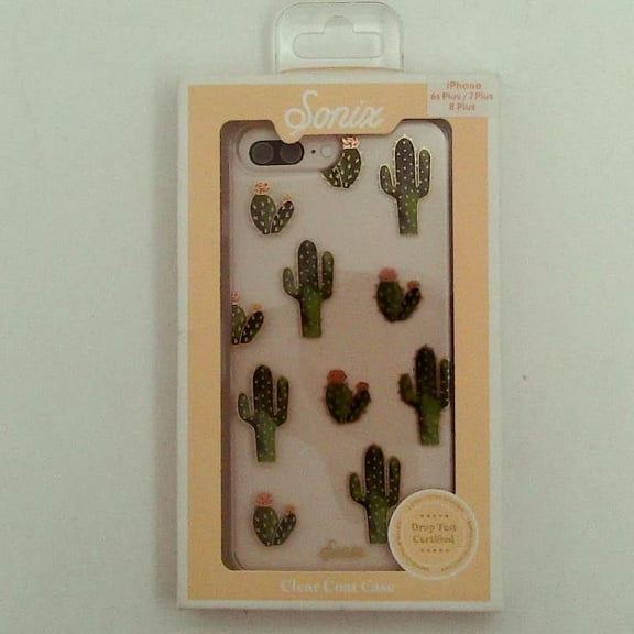Sonix Clear Case For Apple iPhone 6 Plus, 6s Plus, 7 Plus, 8 Plus Prickly Pear